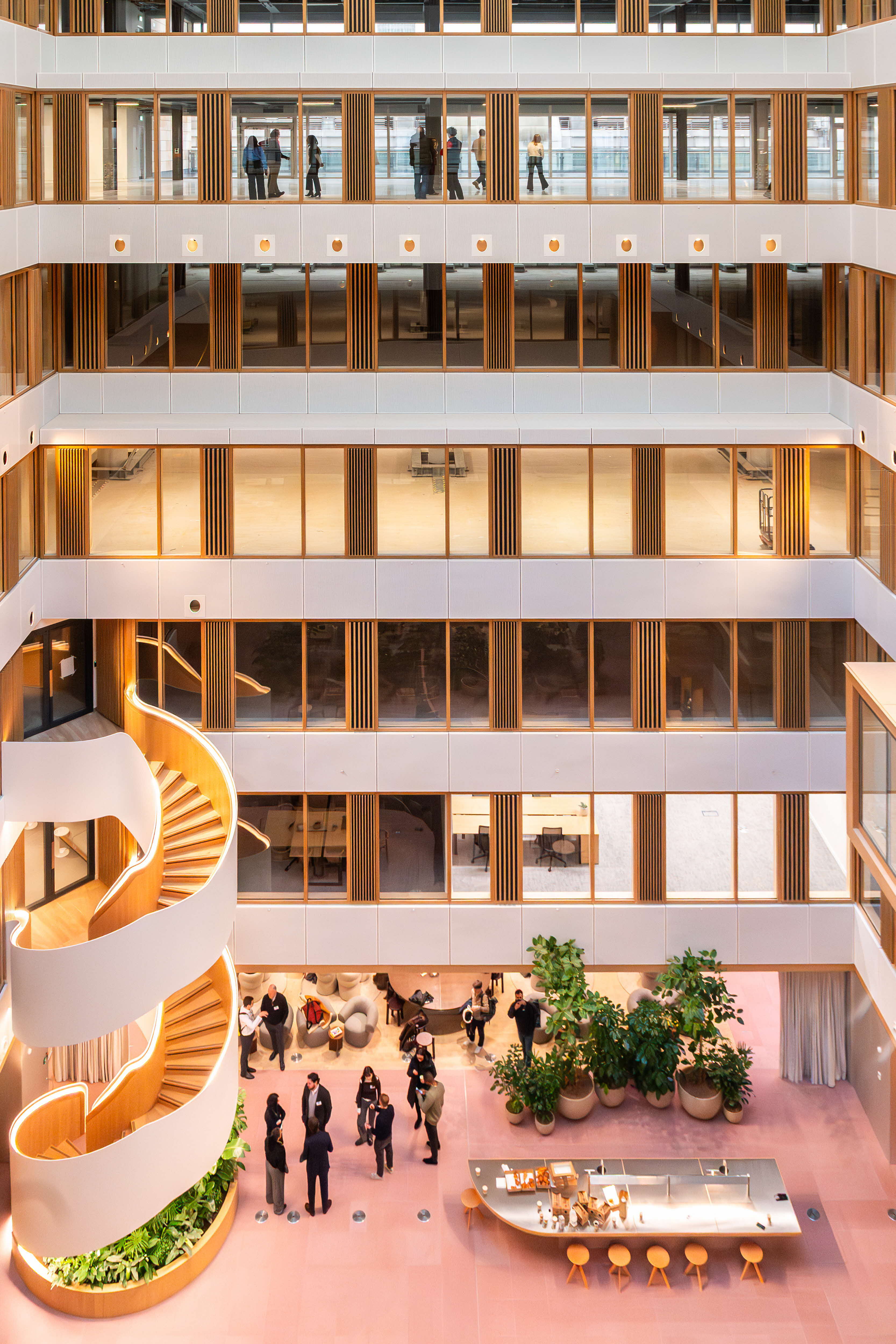 Photo of One Triton Square's interior